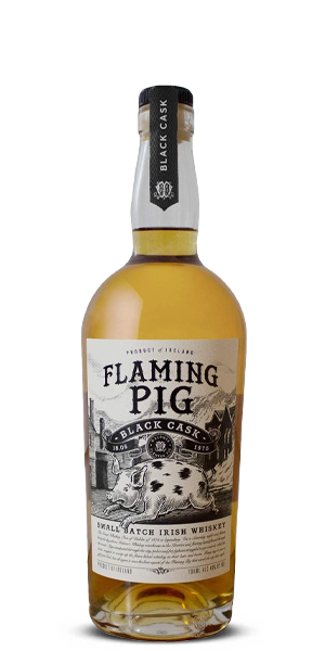 Flaming Pig Black Cask Irish Whiskey