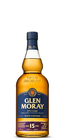 Glen Moray Heritage 15 Year Old Single Malt Scotch Whisky (700mL)