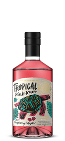 House of Elrick Tropical Pink Rum with Raspberry Mojito