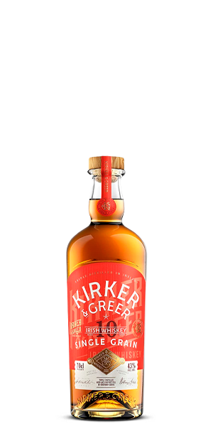 Kirker & Greer 10 Year Old Single Grain Irish Whiskey (700mL)