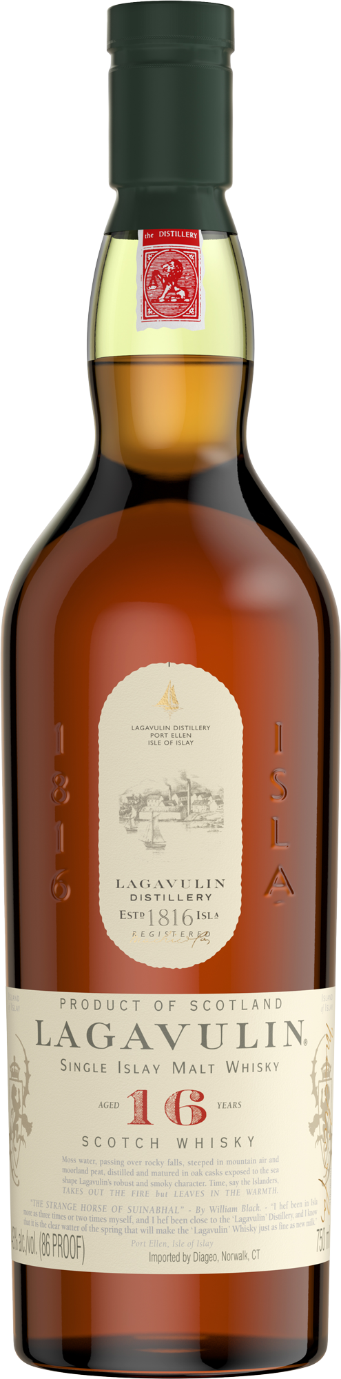 Lagavulin 16年 700ml Lagavulin 16 Year Old Single Malt Scotch Whisky (700mL