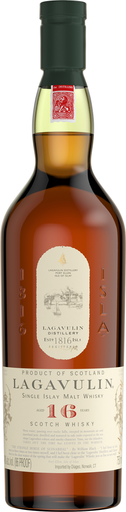 Lagavulin 16 Year Old Single Malt Scotch Whisky (700mL)