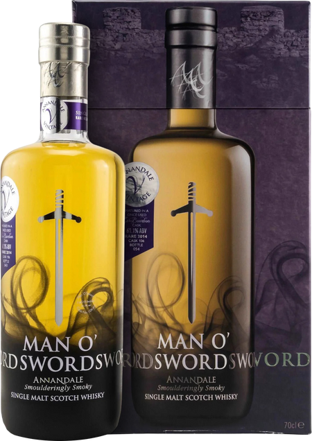 Man O'Sword 2014 Rare Vintage Ex-Bourbon Single Malt Scotch Whisky (700mL)