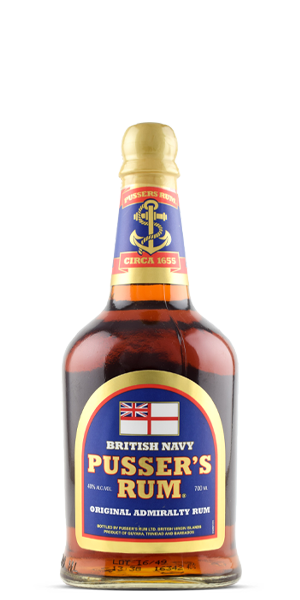 Pusser's Navy Rum Original Admiralty Rum (700mL)