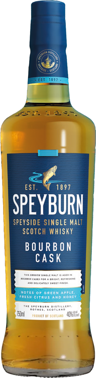 Speyburn Bourbon Cask Speyside Single Malt Scotch Whisky (700mL)