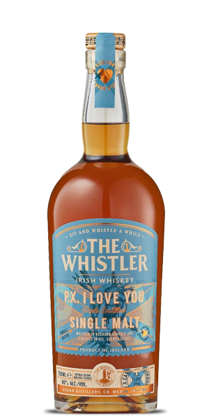 The Whistler P.X. I Love You Single Malt Irish Whiskey