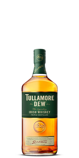 Tullamore D.E.W. The Legendary Triple Distilled Irish Whiskey