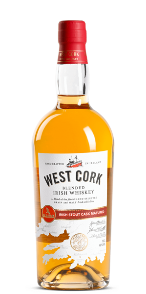 West Cork Stout Cask Finish Blended Irish Whiskey