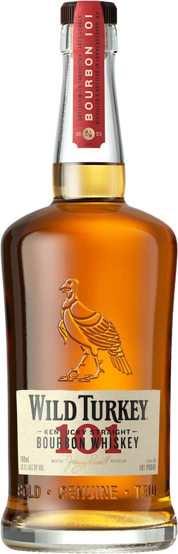 Wild Turkey 101 Bourbon Whiskey (700mL)