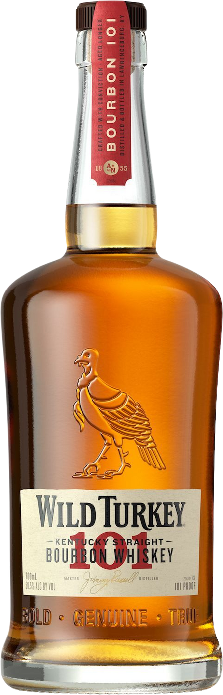 Wild Turkey 101 Bourbon Whiskey (700mL)