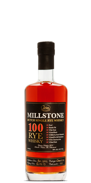 Zuidam Millstone 100 Rye Whisky