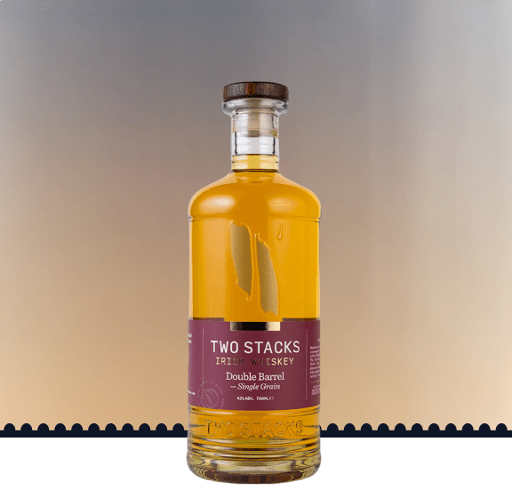 Two Stacks Single Grain Double Barrel Irish Whiskey