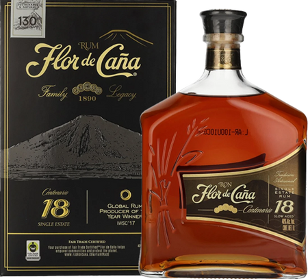 Flor de Cana 18 Year Old Centenario Gold Rum (1L)
