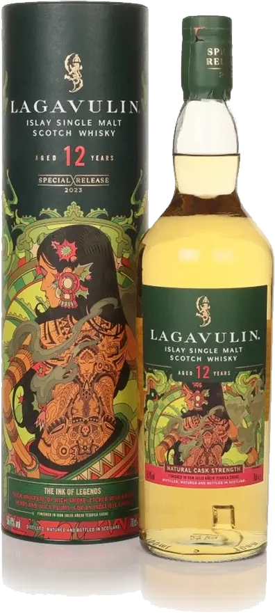 Lagavulin 12 Year Old The Ink of Legends Special Release 2023 Single Malt Scotch