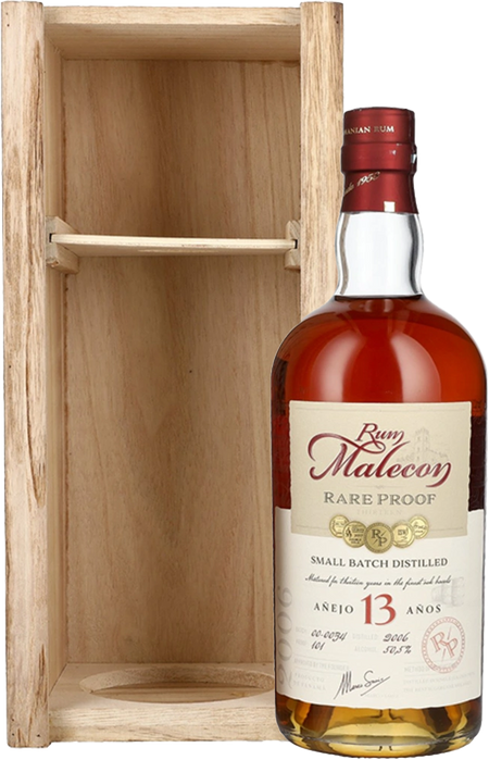 Rum Malecon Rare Proof 13 Year Old Small Batch Rum (700mL)