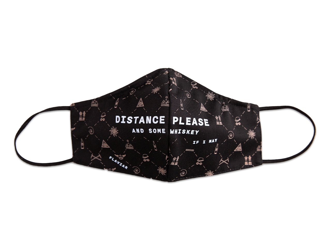 Flaviar Cloth Face Mask - Distance please